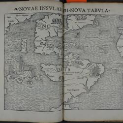 Amerika térképe Ptolemaiosz Geographia Universalis c. könyvében